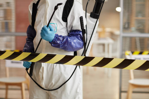 Professional Blood Cleanup technician working in Woodbury Heights, NJ